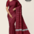 Maroon Handloom Silk Saree JS3667