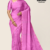 Bright Pink Handloom Silk Saree JS3733