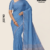 Light Blue  Handloom Silk Saree JS3743