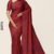 Marron Handloom Silk Saree JS3775