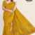 Mustard Yellow  Handloom Silk Saree JS3778