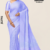 Light lavender  Handloom Silk Saree JS3795