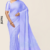 Light lavender  Handloom Silk Saree JS3795