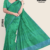 Green Handloom Silk Saree JS3800