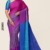 Magenta teal Handloom Silk Saree JS3803