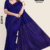 Royal blue Handloom Silk Saree JS3810