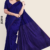 Royal blue Handloom Silk Saree JS3810