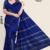 Royal  Blue Handloom Silk Saree JS3814