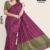 boysenberry Handloom Silk Saree JS3674