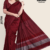 Red Handloom Silk Saree JS3760