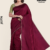 Marron  Handloom Silk Saree JS3776