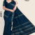 Deep peacock blue Handloom Silk Saree JS3811