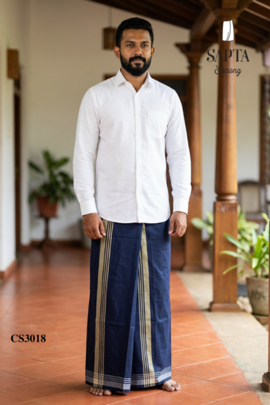 Blue Handloom SAPTA Sarong CS3018