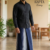 Navy Blue  SAPTA Handloom Cotton Sarong CS3075