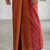 Red with Orange SAPTA Handloom Cotton Sarong CS3127