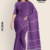 Purple Handloom Cotton Saree DC3546