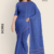 Lightweight blue  Handloom Cotton Saree DC3552