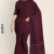 Maroon Handloom Cotton Saree DC3571