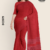 Red  Handloom Cotton Saree DC3579