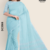 Pastel Blue Handloom Cotton Saree DC3588