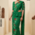 Green  Embroidery Cotton Saree EMC2204