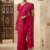 Magenta Embroidery Cotton Saree EMC2209