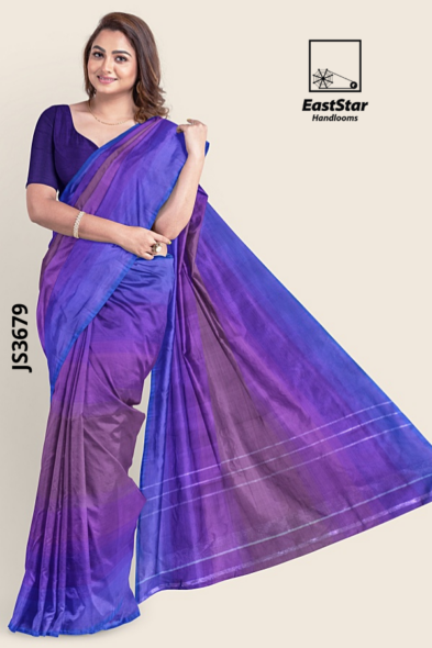 Multi Colour Handloom silk Saree JS3679
