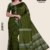 Olive Green Handloom Silk Saree JS3813