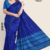 Blue Handloom silk Saree JS3815