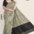 coper Gray Handloom Silk Saree JS3853