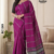 Deep Magenta Handloom Cotton Saree BC1265