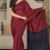 Red Handloom Cotton Saree BC2223