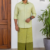 Light Green Tone  Handloom SAPTA Sarong CS3119