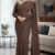 Brown  Handloom Cotton  Saree DC3569