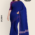 Deep Blue Handloom Cotton saree DC3584