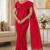 Red Handloom Cotton Saree DC 3687