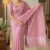 Onion Pink Handloom Silk Saree JS3879