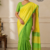 Leaf  Green  Handloom Silk Saree JS3889