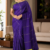 Purple Handloom Cotton Saree BC1076