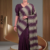 Deep Wine Handloom Cotton Saree BC1553