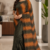 Deep Olive Green Handloom Cotton Saree BC1557