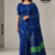 Blue Handloom Cotton Saree BC1579