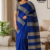 Blue Handloom Cotton Saree BC1648