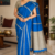 Royal Blue Handloom Cotton Saree BC1769