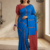 Blue  Handloom Cotton Saree BC1774