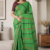 Green Handloom Cotton Saree BC2013