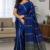 Royal Blue Handloom Cotton Saree BC2255