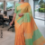 Multi Colour Handloom Cotton Saree DC3611