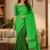 Green Handloom Cotton Saree DC3616