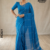 Blue Handloom Cotton Saree DC3621